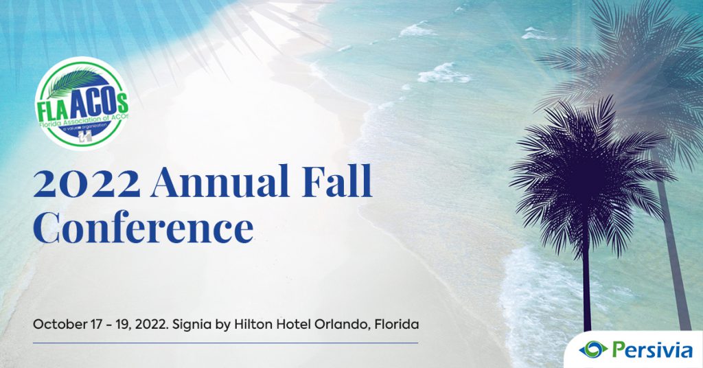 Persivia will be exhibiting at FLAACOS Annual Fall Conference 2022