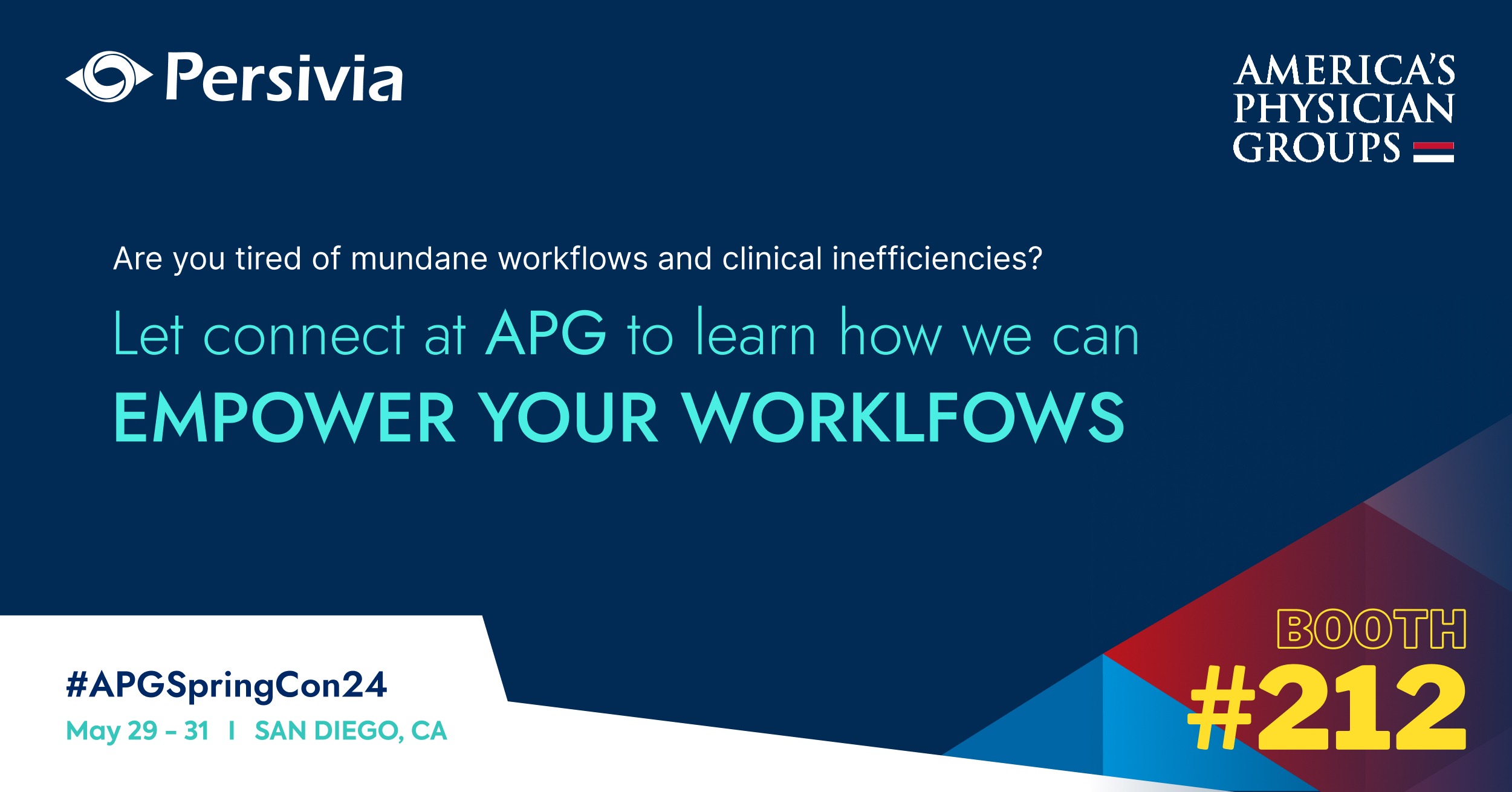 Persivia to Showcase an AI-driven Integrated Solution to Improve Provider Efficiency, cost, and care outcomes at APG Spring Conference 2024