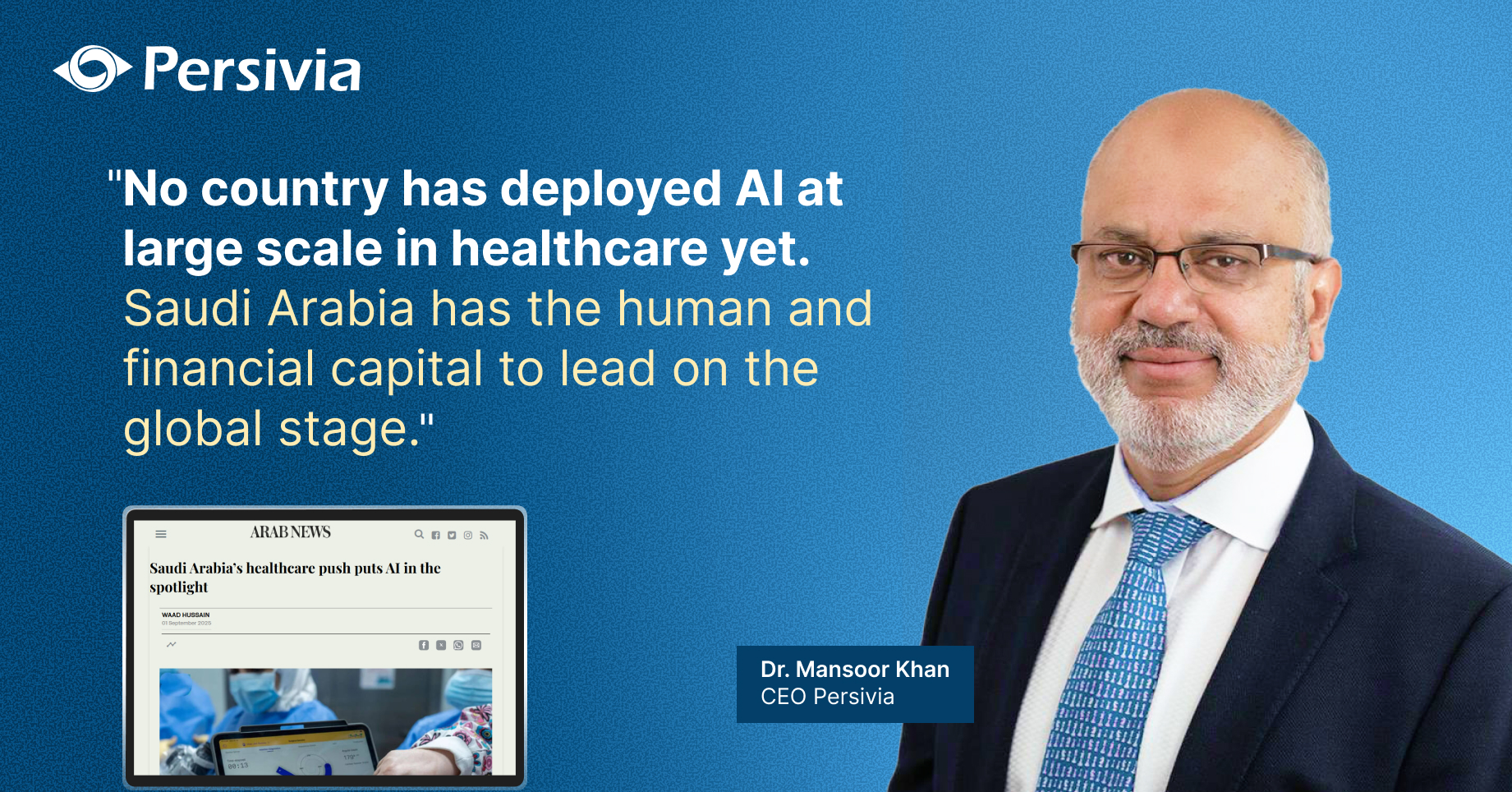 Vision 2030 Advances: Saudi Arabia Positions AI at the Core of Healthcare Reform