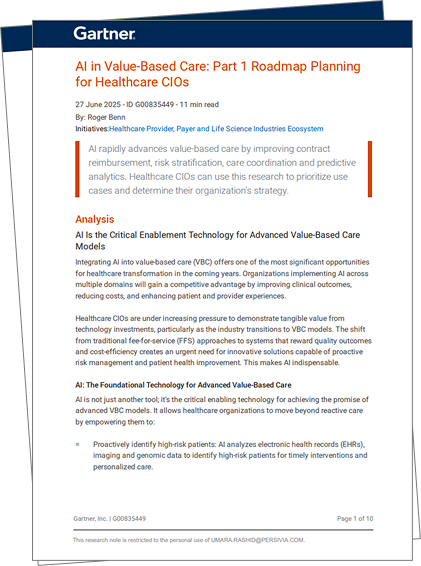 AI-Powered Value-based Care