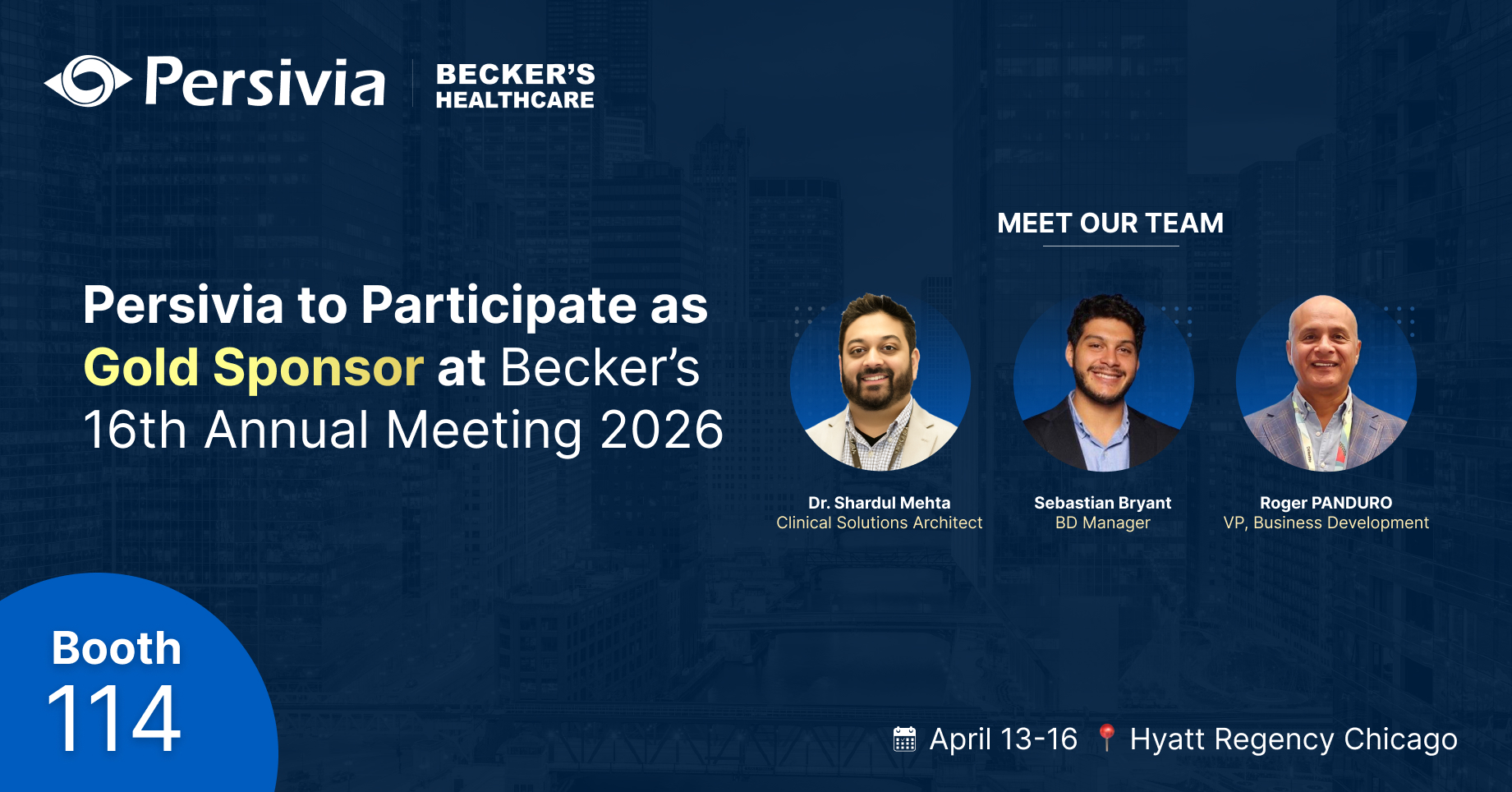 Persivia to Participate as Gold Sponsor at Becker’s 16th Annual Meeting 2026